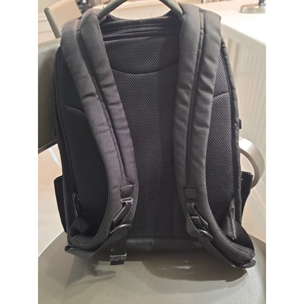 TUMI Alpha Slim Solutions Brief Pack 26172DH Black Nylon Backpack